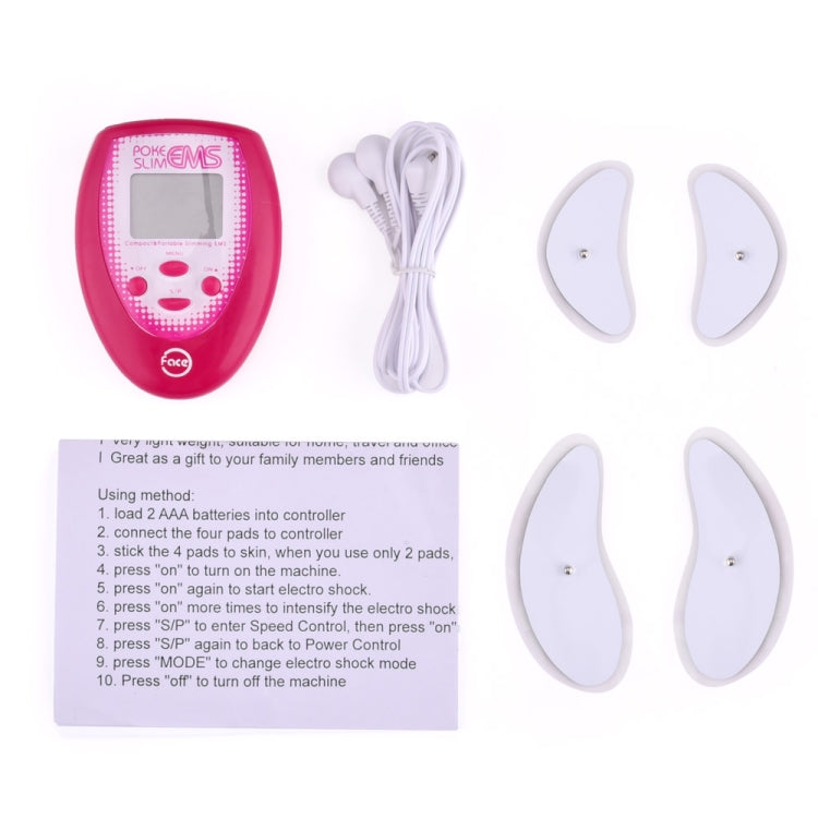 Facial Body Care Electronic Beauty Machine Massager Face Instrument(Red) - Beauty Instrument by buy2fix | Online Shopping UK | buy2fix