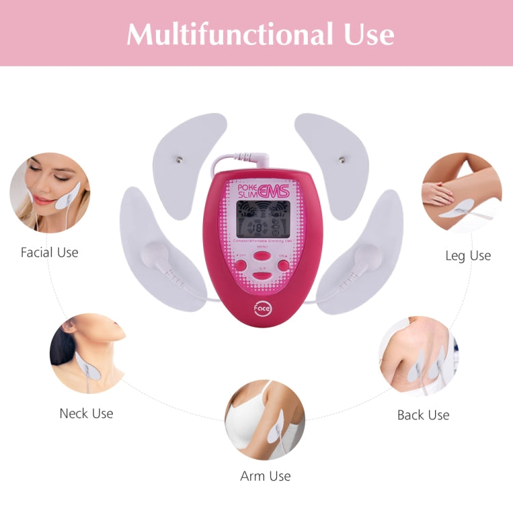 Facial Body Care Electronic Beauty Machine Massager Face Instrument(Red) - Beauty Instrument by buy2fix | Online Shopping UK | buy2fix