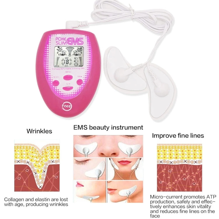 Facial Body Care Electronic Beauty Machine Massager Face Instrument(Red) - Beauty Instrument by buy2fix | Online Shopping UK | buy2fix