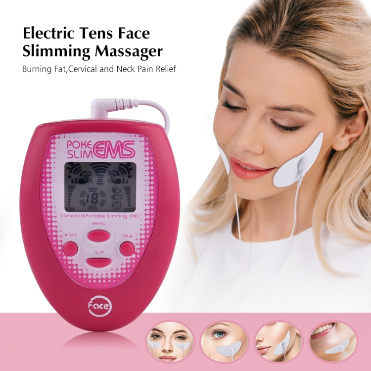 Facial Body Care Electronic Beauty Machine Massager Face Instrument(Red) - Beauty Instrument by buy2fix | Online Shopping UK | buy2fix