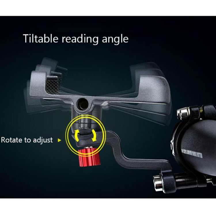 360 Rotate Eagle Claw Bionic Bike Phone Holder Mount Aluminum Bicycle Motocycle Handlebar Cellphone Stand Bracket(Silver) by buy2fix