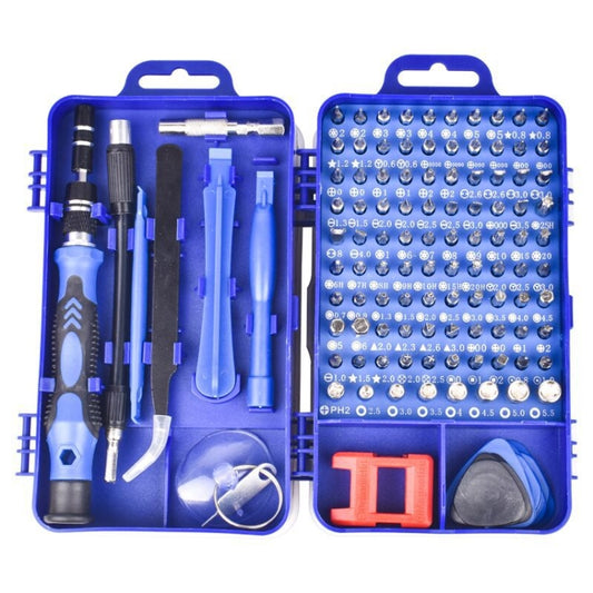 110 in 1 Magnetic Plum Screwdriver Mobile Phone Disassembly Repair Tool(Blue) by buy2fix