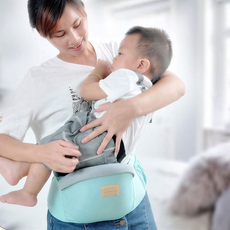 Waist belt Baby Carrier Waist Stool Walkers Baby Sling Hold Waist Belt Backpack(Blue) - Baby Safety Backpack by buy2fix | Online Shopping UK | buy2fix