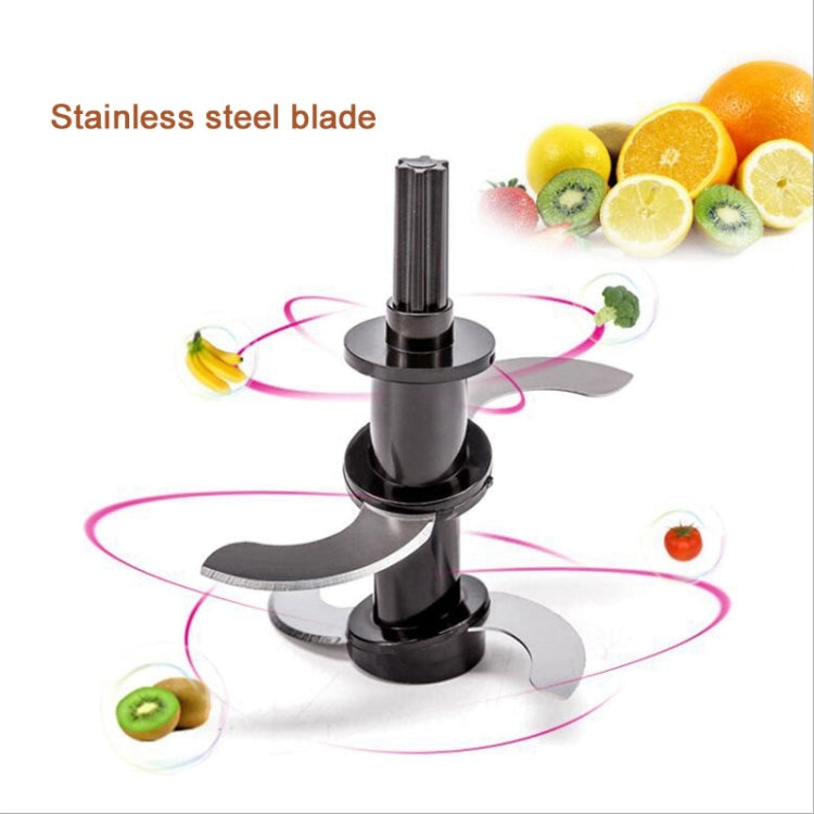 Portable Mixing Cup Electric Soy Milk Juicer Multi-function Cooking Machine Home Meat Grinder(Pink) - Electric juicers by buy2fix | Online Shopping UK | buy2fix