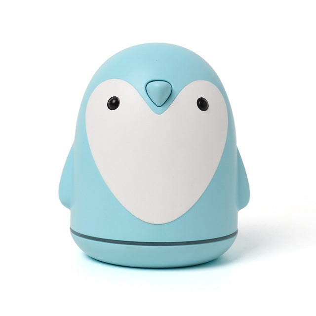 220ml Aroma Humidifier Cute Penguin USB Air Diffuser Home Office Car Mist Maker Air Purifier(Blue) - Air Purifiers & Accessories by buy2fix | Online Shopping UK | buy2fix