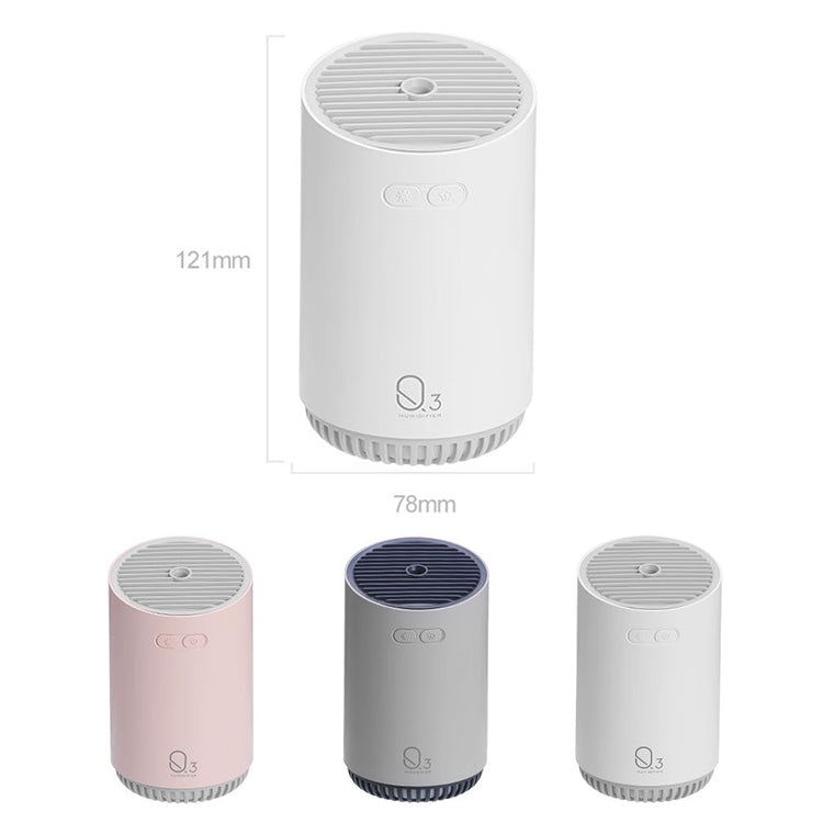 Wireless Q3 Humidifier Mini USB Charging Portable Air Purifier(Gray) - Air Purifiers & Accessories by buy2fix | Online Shopping UK | buy2fix