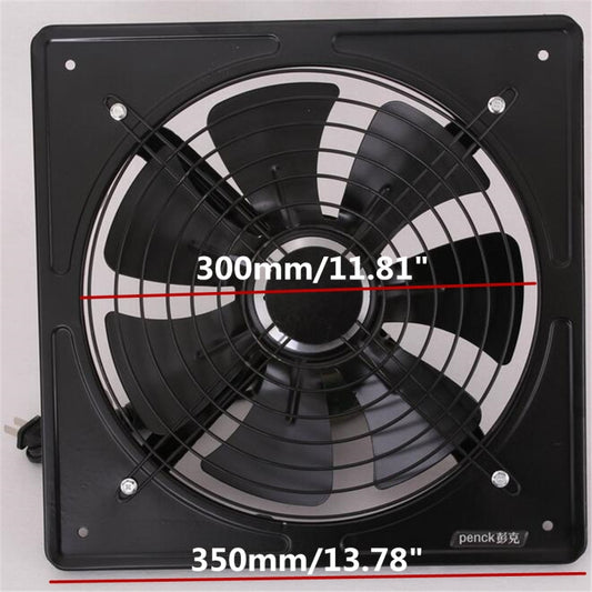 10 inch 220V Exhaust Fan High Speed Air Extractor Window Ventilation Industrial Wall Fan, CN Plug - Air Conditioner Parts by buy2fix | Online Shopping UK | buy2fix