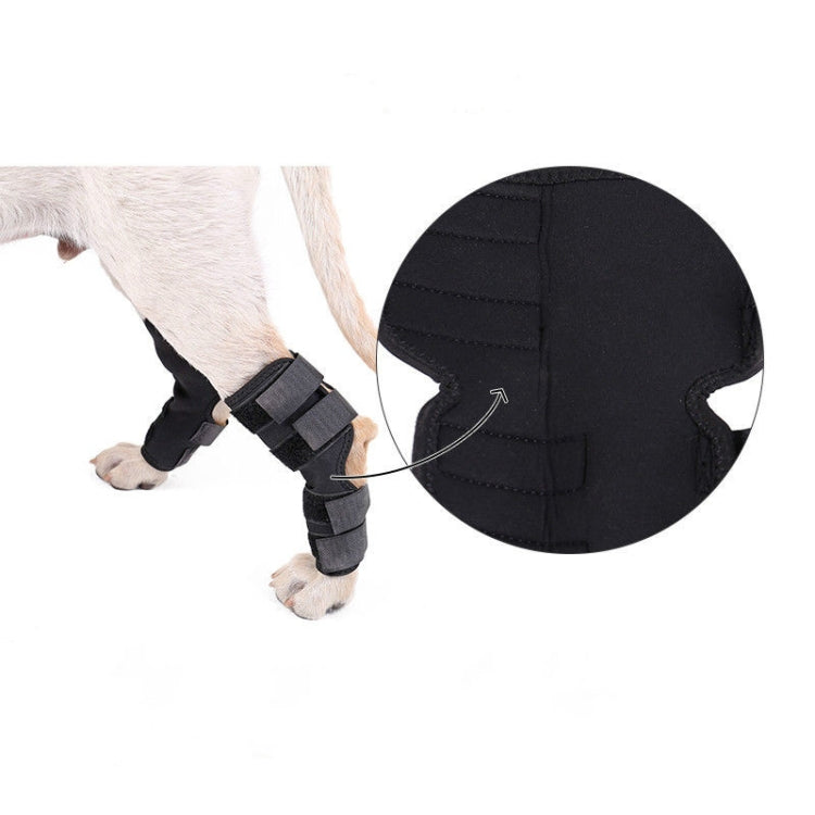 DogLemi PD60041 Dog Hock Brace Pet Supportive Rear Dog Compression Leg Joint Wrap Protects Wounds and Injury, Size:XL - Protective & Protection by buy2fix | Online Shopping UK | buy2fix