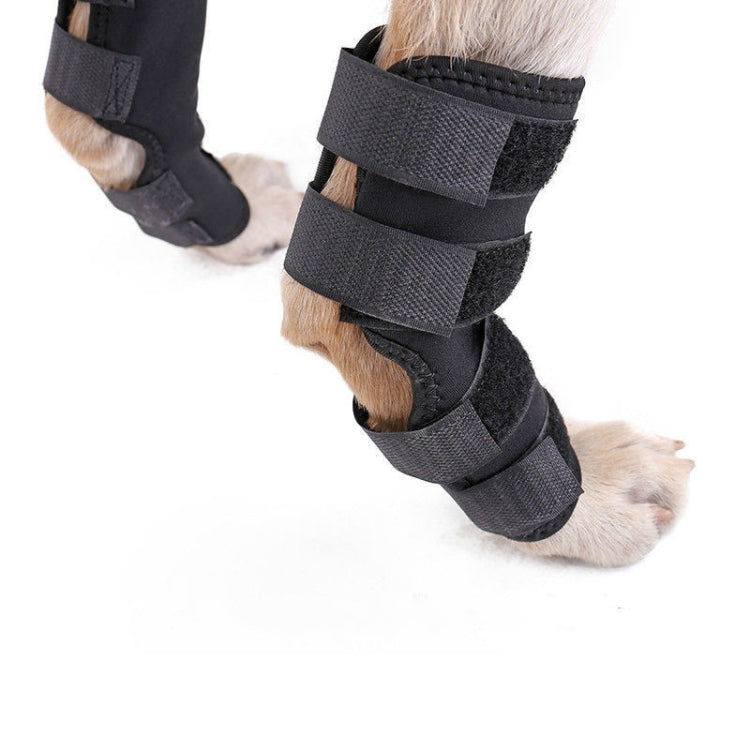 DogLemi PD60041 Dog Hock Brace Pet Supportive Rear Dog Compression Leg Joint Wrap Protects Wounds and Injury, Size:XL - Protective & Protection by buy2fix | Online Shopping UK | buy2fix