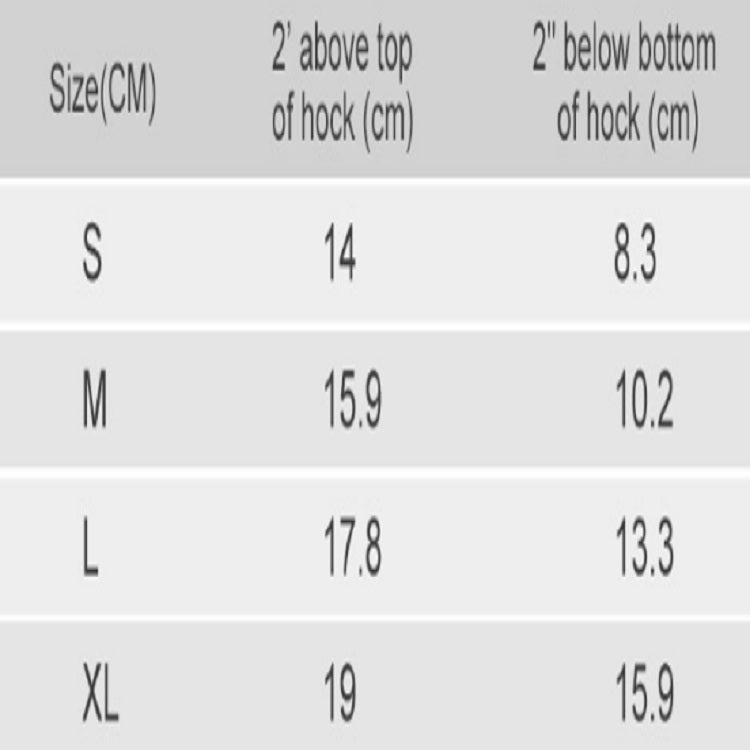 DogLemi PD60041 Dog Hock Brace Pet Supportive Rear Dog Compression Leg Joint Wrap Protects Wounds and Injury, Size:XL - Protective & Protection by buy2fix | Online Shopping UK | buy2fix