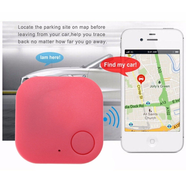 Portable Mini Square Anti Lost Device Smart Bluetooth Remote Anti Theft Keychain Alarm(White) - Anti-lost Alarm by buy2fix | Online Shopping UK | buy2fix