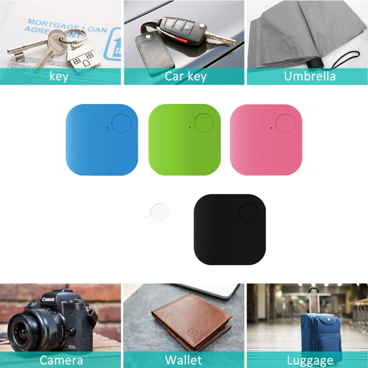 Portable Mini Square Anti Lost Device Smart Bluetooth Remote Anti Theft Keychain Alarm(White) - Anti-lost Alarm by buy2fix | Online Shopping UK | buy2fix