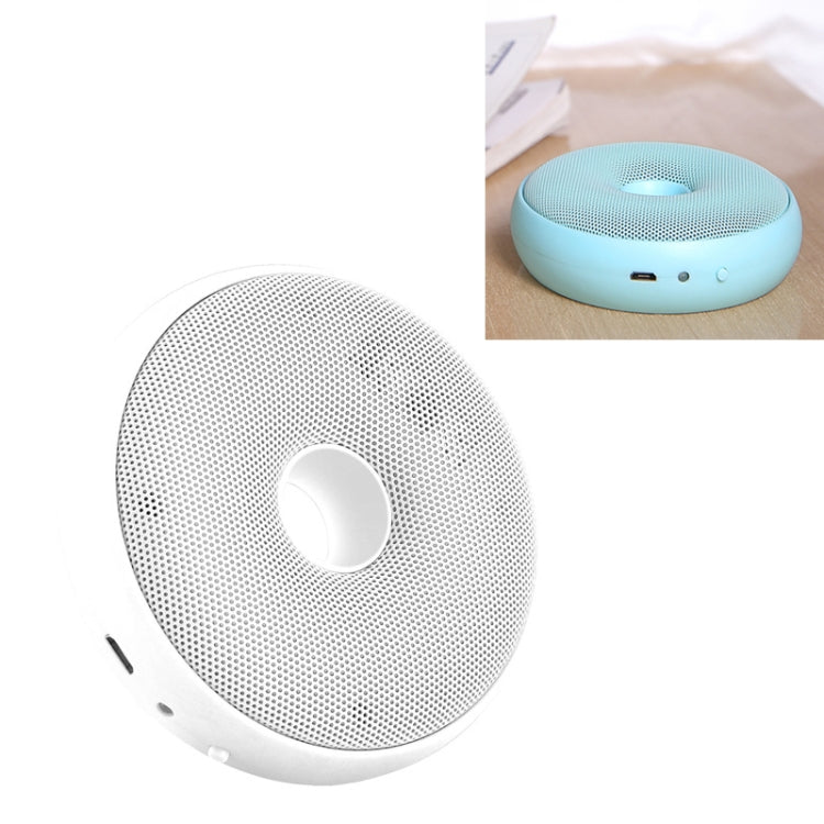 Portable Donut Electric Air Purifier Home Car Anion Ozone Deodorizer(White) - Air Purifiers & Accessories by carzor | Online Shopping UK | buy2fix