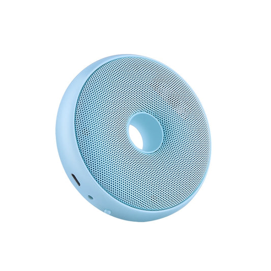 Portable Donut Electric Air Purifier Home Car Anion Ozone Deodorizer(Blue) by buy2fix