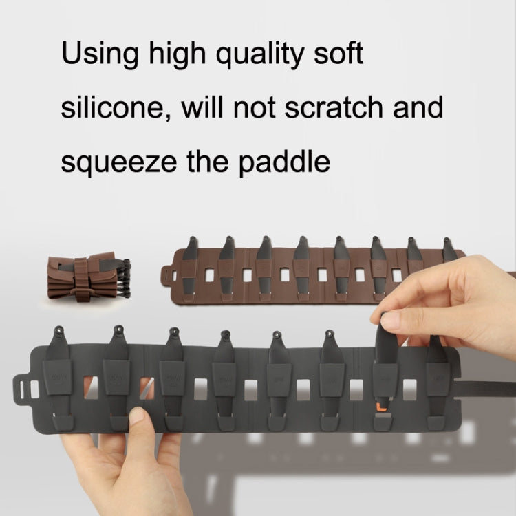 Sunnylife MM3-SN443 For Mini 3 Pro Propeller Blades + Silicone Folding Storage Bag(Brown) by Sunnylife