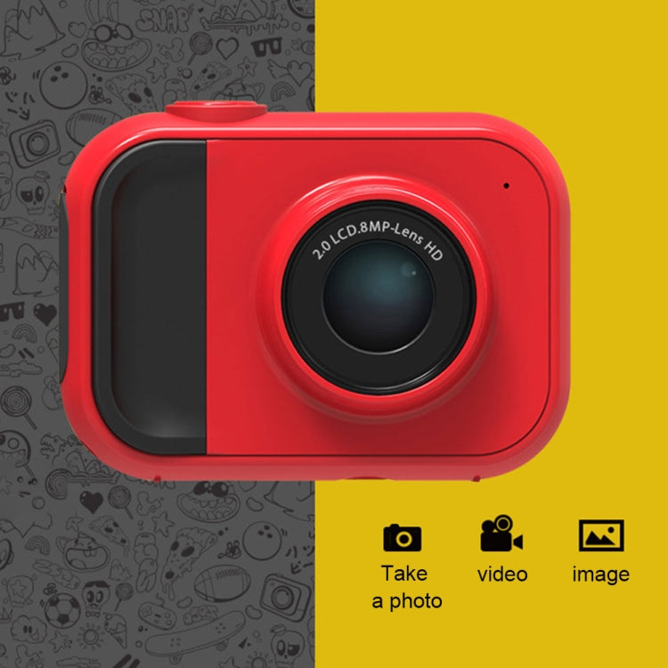 Puzzle Children Exercise Digital Camera with Built-in Memory, 120 Degree Wide Angle Lens(Yellow) - Children Cameras by buy2fix | Online Shopping UK | buy2fix