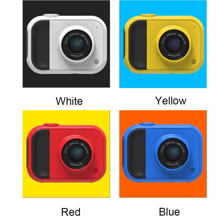 Puzzle Children Exercise Digital Camera with Built-in Memory, 120 Degree Wide Angle Lens(Yellow) - Children Cameras by buy2fix | Online Shopping UK | buy2fix