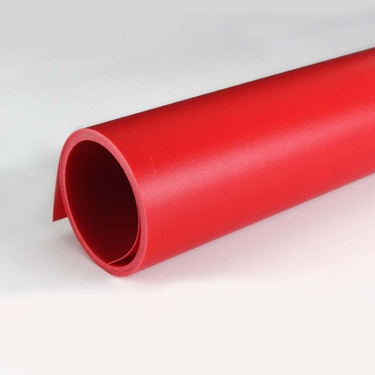 70x140cm Shooting Background Board PVC Matte Board Photography Background Cloth Solid Color Shooting Props(Red) - Solid Color by buy2fix | Online Shopping UK | buy2fix