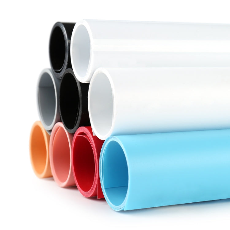 70x140cm Shooting Background Board PVC Matte Board Photography Background Cloth Solid Color Shooting Props(Red) - Solid Color by buy2fix | Online Shopping UK | buy2fix