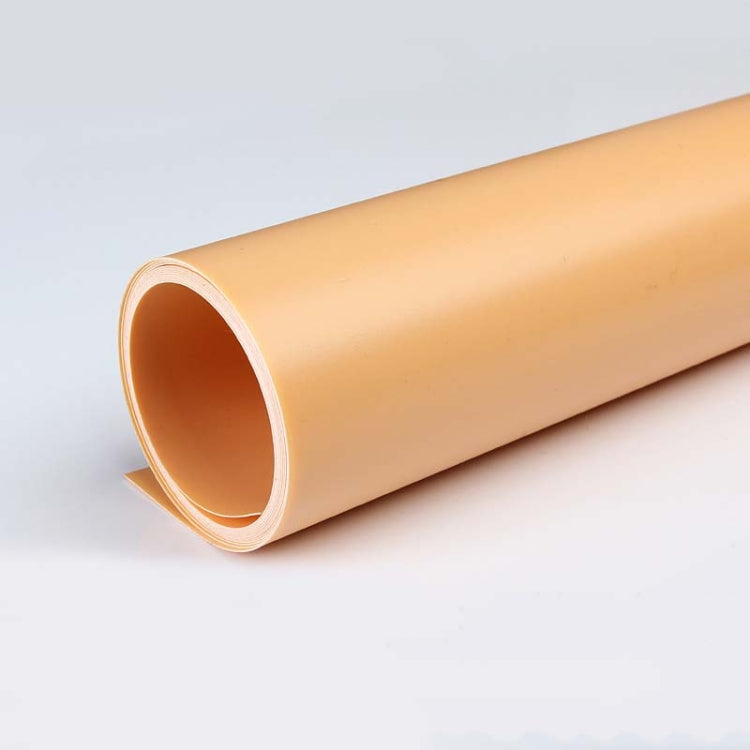 70x140cm Shooting Background Board PVC Matte Board Photography Background Cloth Solid Color Shooting Props(Orange) - Solid Color by buy2fix | Online Shopping UK | buy2fix