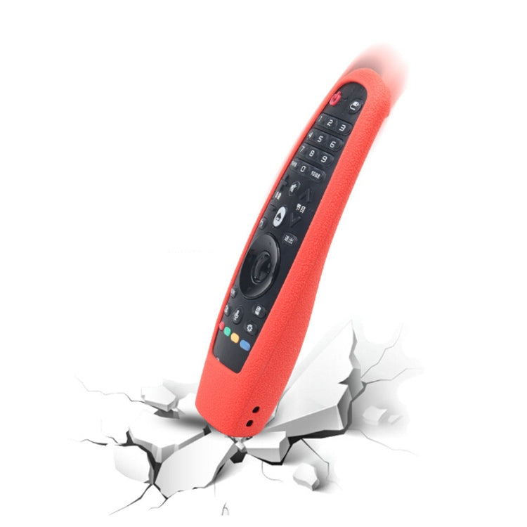 Suitable for LG Smart TV Remote Control Protective Case AN-MR600 AN-MR650a Dynamic Remote Control Silicone Case(Blue) - Remote Control Covers by buy2fix | Online Shopping UK | buy2fix