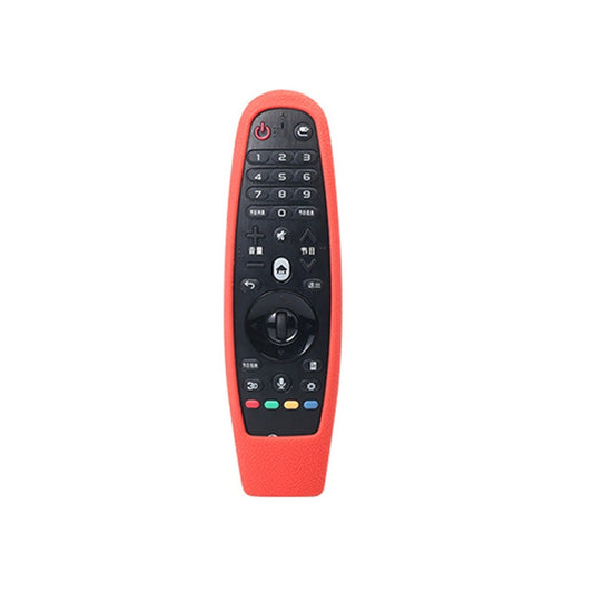Suitable for LG Smart TV Remote Control Protective Case AN-MR600 AN-MR650a Dynamic Remote Control Silicone Case(Red) by buy2fix