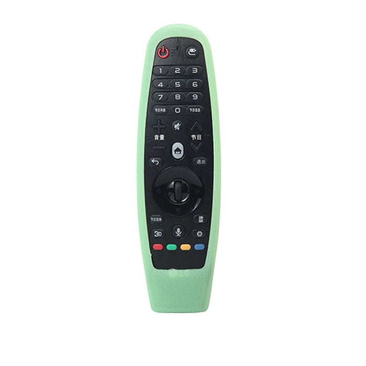 Suitable for LG Smart TV Remote Control Protective Case AN-MR600 AN-MR650a Dynamic Remote Control Silicone Case(Fluorescent Green) - Remote Control Covers by buy2fix | Online Shopping UK | buy2fix