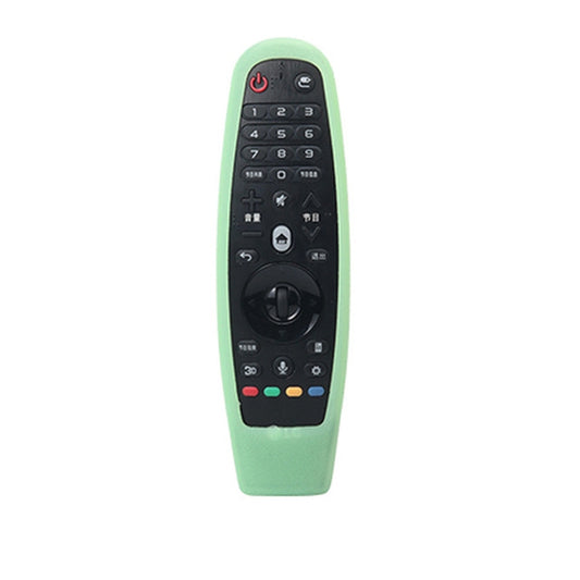 Suitable for LG Smart TV Remote Control Protective Case AN-MR600 AN-MR650a Dynamic Remote Control Silicone Case(Fluorescent Green) by buy2fix