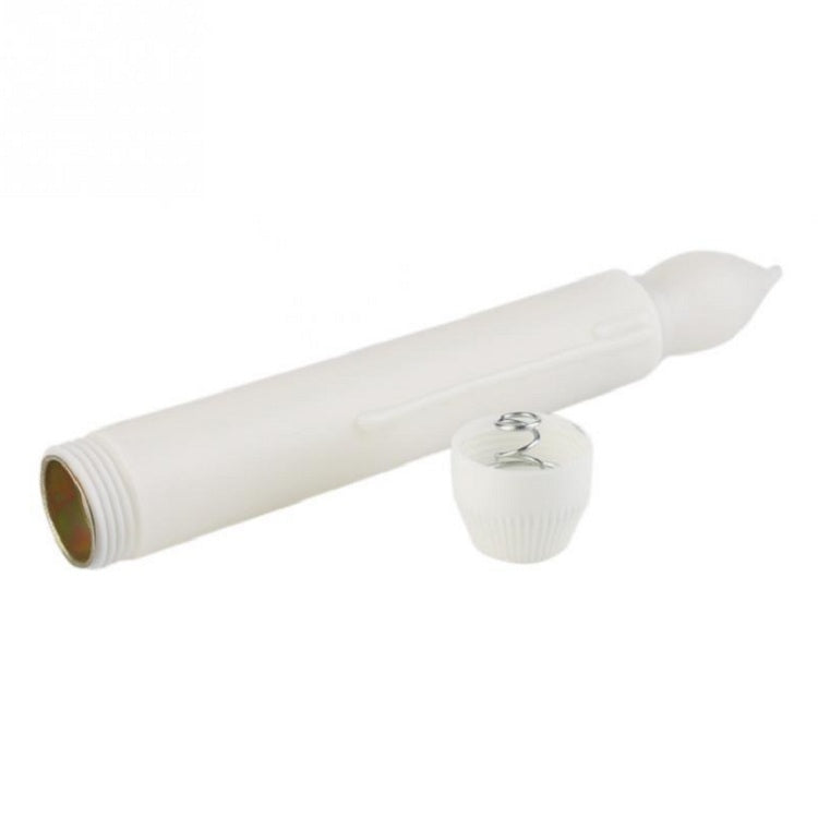 12pcs / Box LED Electronic Candle Light Flameless Long Rod Christmas Candle, Spec:Flashing Warm White Light - Christmas Decoration Lamps by buy2fix | Online Shopping UK | buy2fix