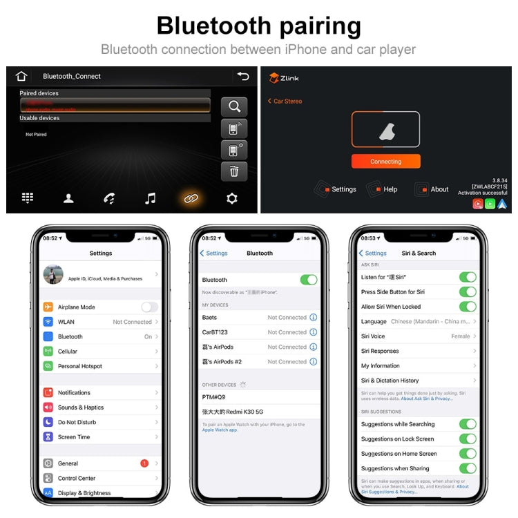 A3041 For Volkswagen 2+64G 9-inch Central Control Large Screen With Carplay Car Android10.0 Navigator Player, Style:Standard+AHD Camera - Car MP3 & MP4 & MP5 by buy2fix | Online Shopping UK | buy2fix