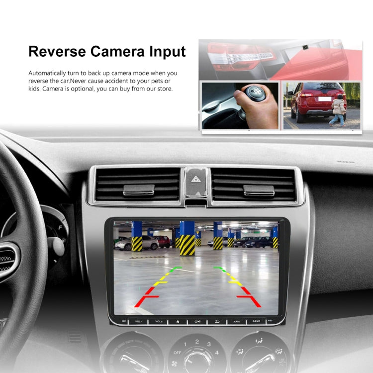 A3041 For Volkswagen 2+64G 9-inch Central Control Large Screen With Carplay Car Android10.0 Navigator Player, Style:Standard+AHD Camera - Car MP3 & MP4 & MP5 by buy2fix | Online Shopping UK | buy2fix