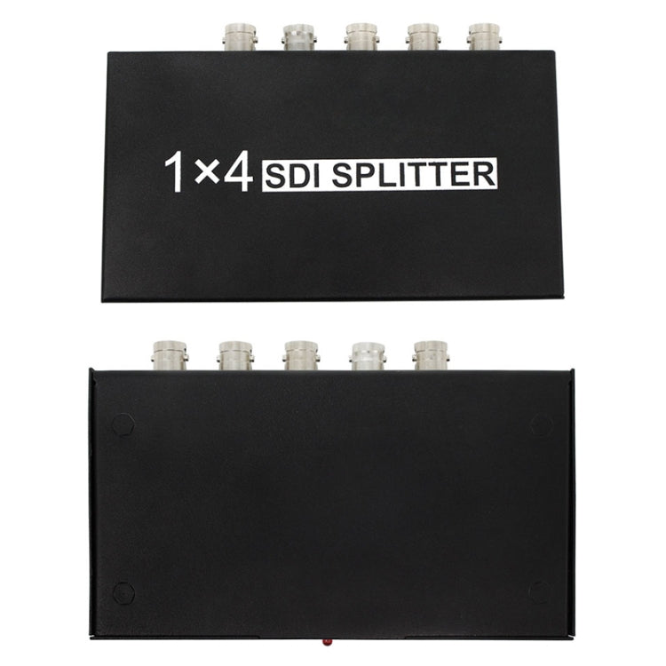 1 In 4 Out SD-SDI / HD-SDI / 3G-SDI Distribution Amplifier Video SDI Splitter(EU Plug) - Splitter by buy2fix | Online Shopping UK | buy2fix