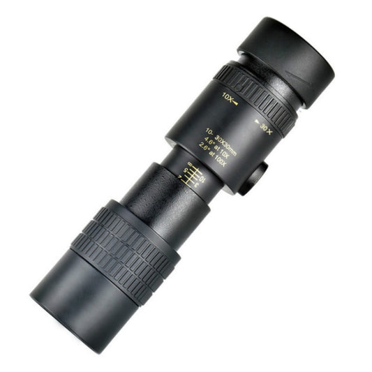High magnification HD Low Light Level Night Vision Continuous Zoom Monocular, Specification:10 - 30 x 30 by Zoom