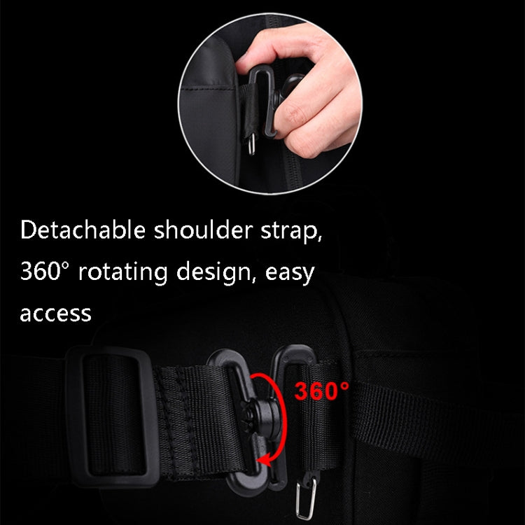 Rhinowalk X21921 2.5L Bicycle Front Hanging Bag(Full Gray) by Rhinowalk