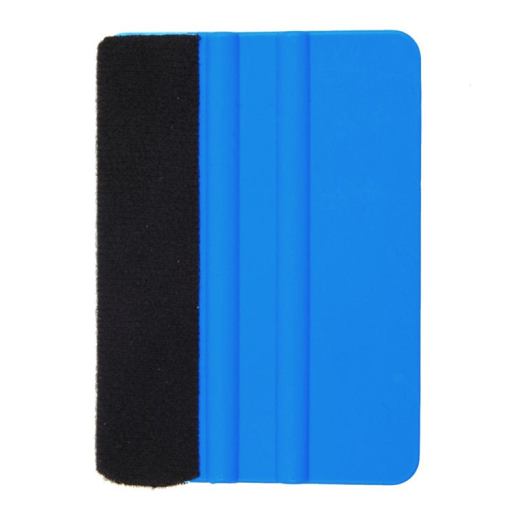 5pcs Felt Scraper Plastic Film Scraper Car Foil Cleaning Tools, Size:10×7cm(Blue) - Sticker Tools by buy2fix | Online Shopping UK | buy2fix