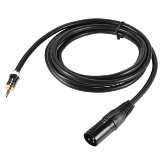 3.5mm To Caron Male Sound Card Microphone Audio Cable, Length:1m - Microphone Audio Cable & Connector by buy2fix | Online Shopping UK | buy2fix