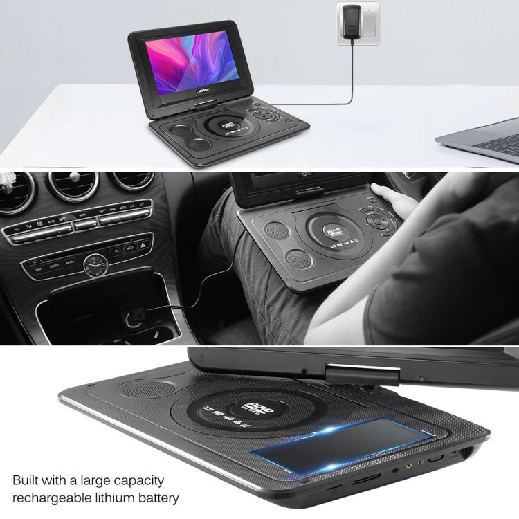 10.1 Inch HD Screen Portable DVD EVD Player TV / FM / USB / Game Function(AU Plug) - DVD & LCD Player by buy2fix | Online Shopping UK | buy2fix