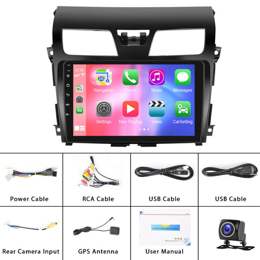 For Nissan Teana 13-16 10.1-inch Reversing Video Large Screen Car MP5 Player, Style:4G Edition 4+64G(Standard+AHD Camera) by buy2fix