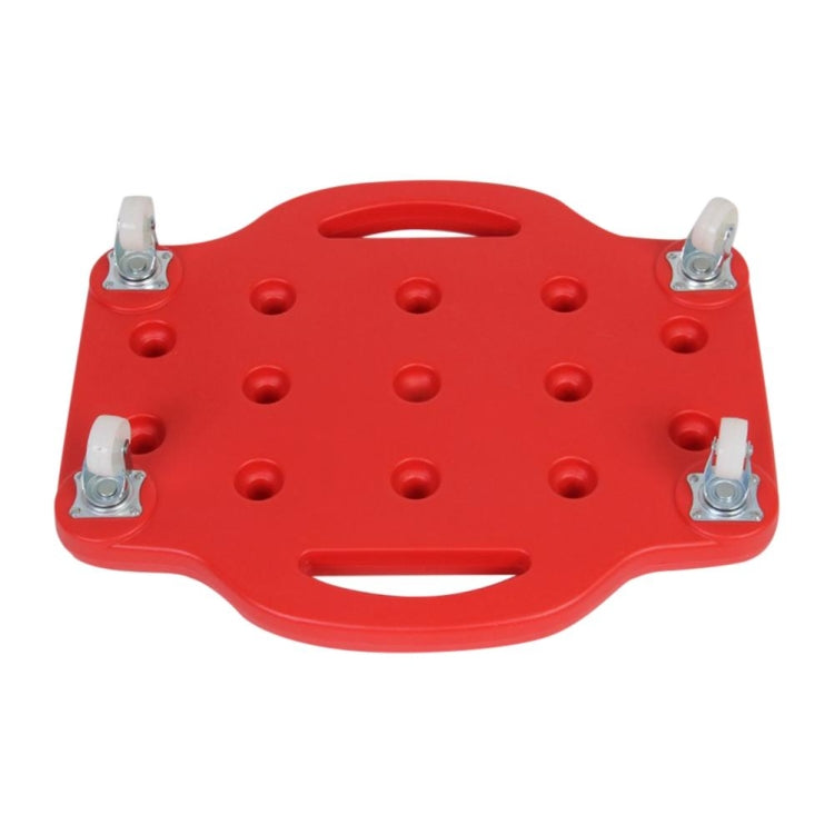 Blow Molding Red One Children Square Four-wheel Scooter Balance Training Equipment - Accessories & Parts by buy2fix | Online Shopping UK | buy2fix