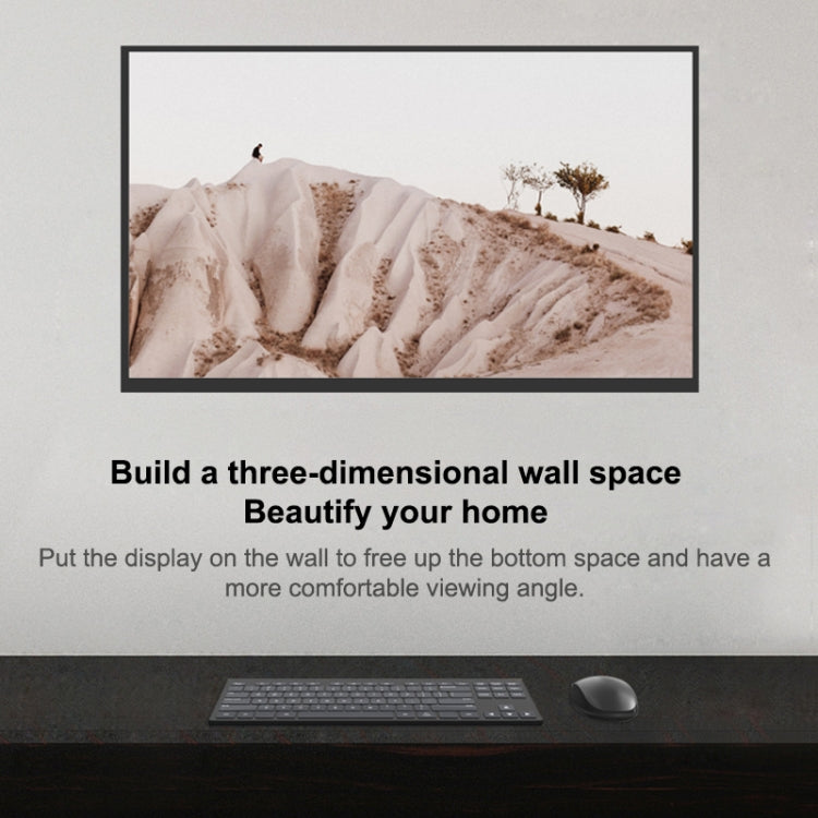 5 PCS TV Monitor Universal Stand Mini Simple Vertical Display Hanger Holder(Black) by buy2fix