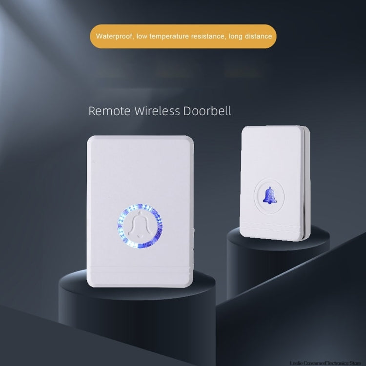 Villa Home Remote Doorbell 48 Classic Music Smart Wireless Doorbell, US Plug - Wireless Doorbell by buy2fix | Online Shopping UK | buy2fix
