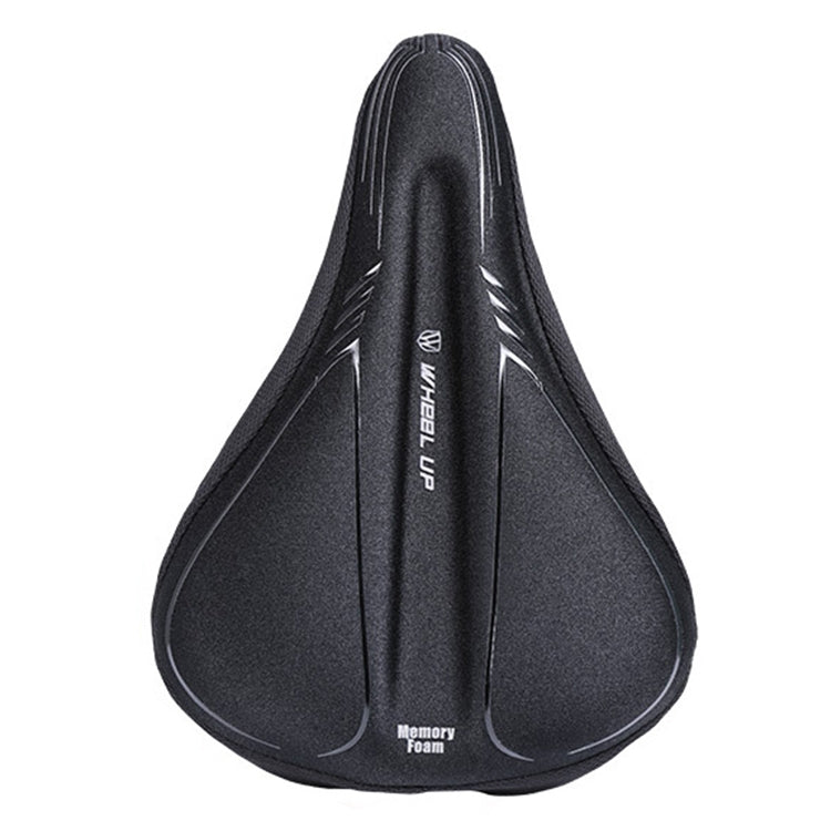 WHEEL UP Mountain Bike Cushion Cover Thicken and Comfortable Soft Bike Widen Sponge Cushion Cover for Four Seasons(L) - Bicycle Saddle by buy2fix | Online Shopping UK | buy2fix