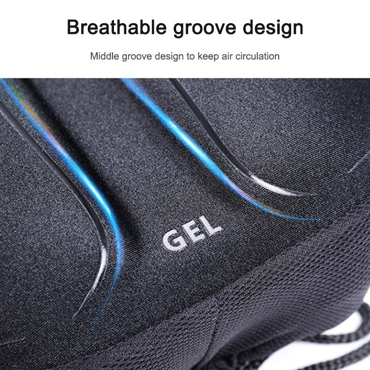 WHEEL UP Mountain Bike Cushion Cover Thicken and Comfortable Soft Bike Widen Sponge Cushion Cover for Four Seasons(L) - Bicycle Saddle by buy2fix | Online Shopping UK | buy2fix