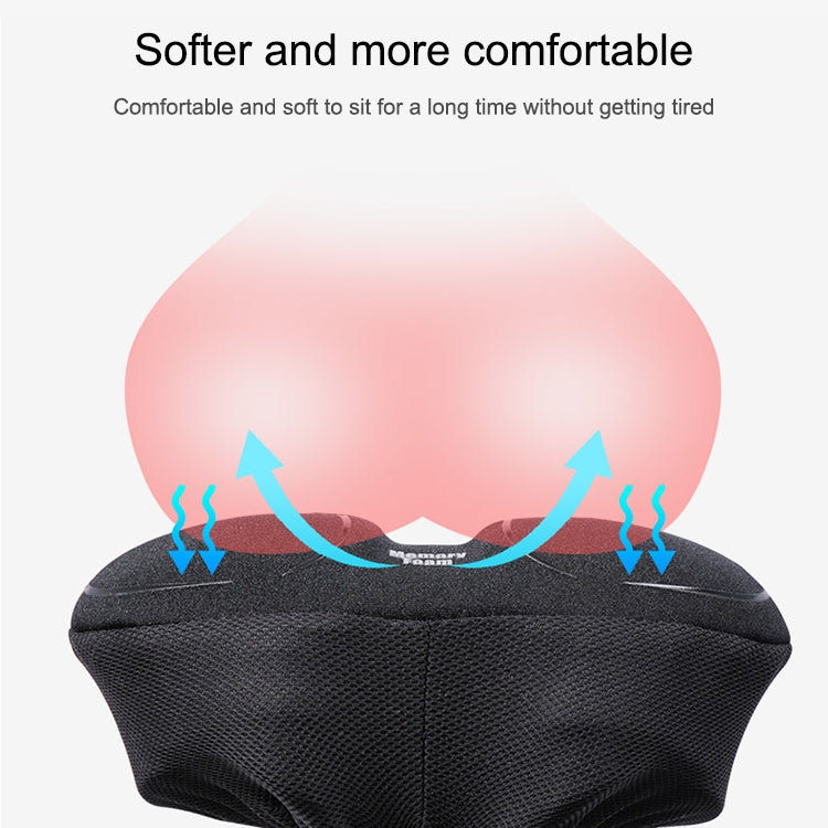 WHEEL UP Mountain Bike Cushion Cover Thicken and Comfortable Soft Bike Widen Sponge Cushion Cover for Four Seasons(S) - Bicycle Saddle by WHEEL UP | Online Shopping UK | buy2fix
