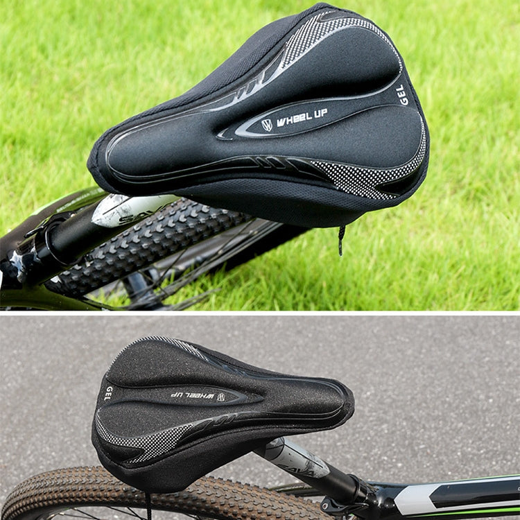 WHEEL UP Mountain Bike Cushion Cover Thicken and Comfortable Soft Bike Widen Sponge Cushion Cover for Four Seasons(S) - Bicycle Saddle by WHEEL UP | Online Shopping UK | buy2fix
