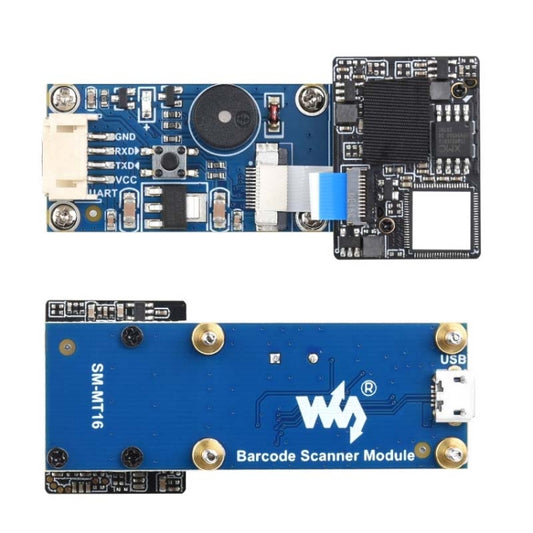 Waveshare 2D Codes Scanner Module Supports 4mil High-density Barcode Scanning,23962 by Waveshare