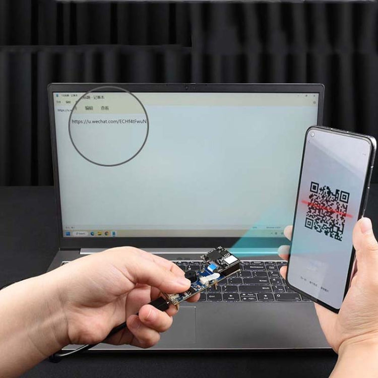 Waveshare 2D Codes Scanner Module Supports 4mil High-density Barcode Scanning,23962 by Waveshare
