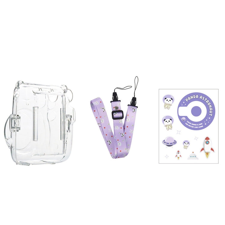 For Fujifilm Instax Mini 11 5sets Storage Case + Shoulder Strap + Sticker 3 In 1 Set(Set 4) - Camera Accessories by buy2fix | Online Shopping UK | buy2fix