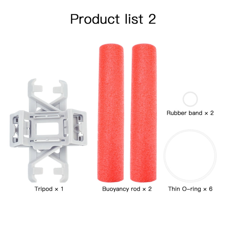For DJI Mini 2 RCSTQ Water Landing Gear Buoyancy Rod - Others by RCSTQ | Online Shopping UK | buy2fix