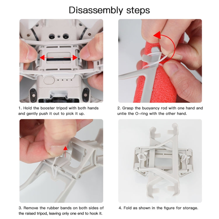 For DJI Mini 2 RCSTQ Water Landing Gear Buoyancy Rod - Others by RCSTQ | Online Shopping UK | buy2fix